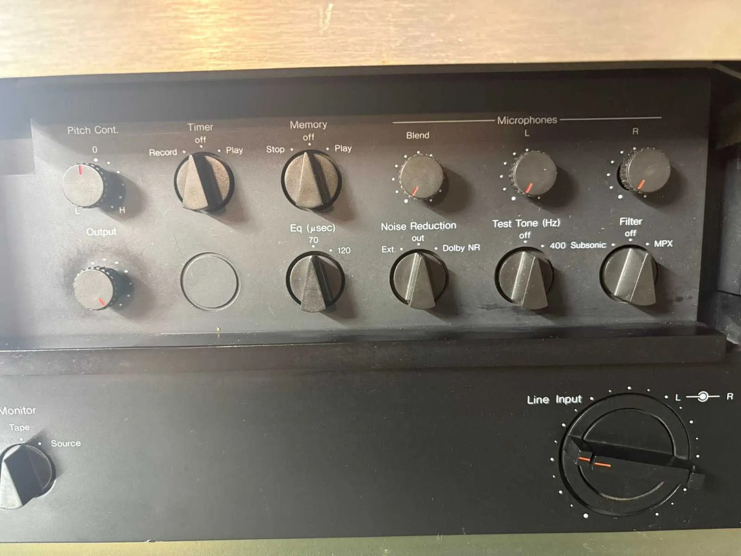 Nakamichi 700ZXE Rare Vintage Cassette Deck Serviced 3-Head 100 Days Warranty