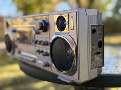 Sanyo M-7900K Rare Vintage Cassette Boombox Getto blaster Serviced