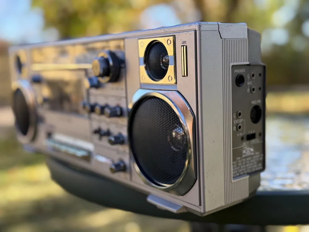 Sanyo M-7900K Rare Vintage Cassette Boombox Getto blaster Serviced Warranty