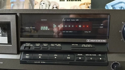 Technics RS-B465 Rare Vintage Stereo Cassette Deck Tested Dolby B/C IEC
