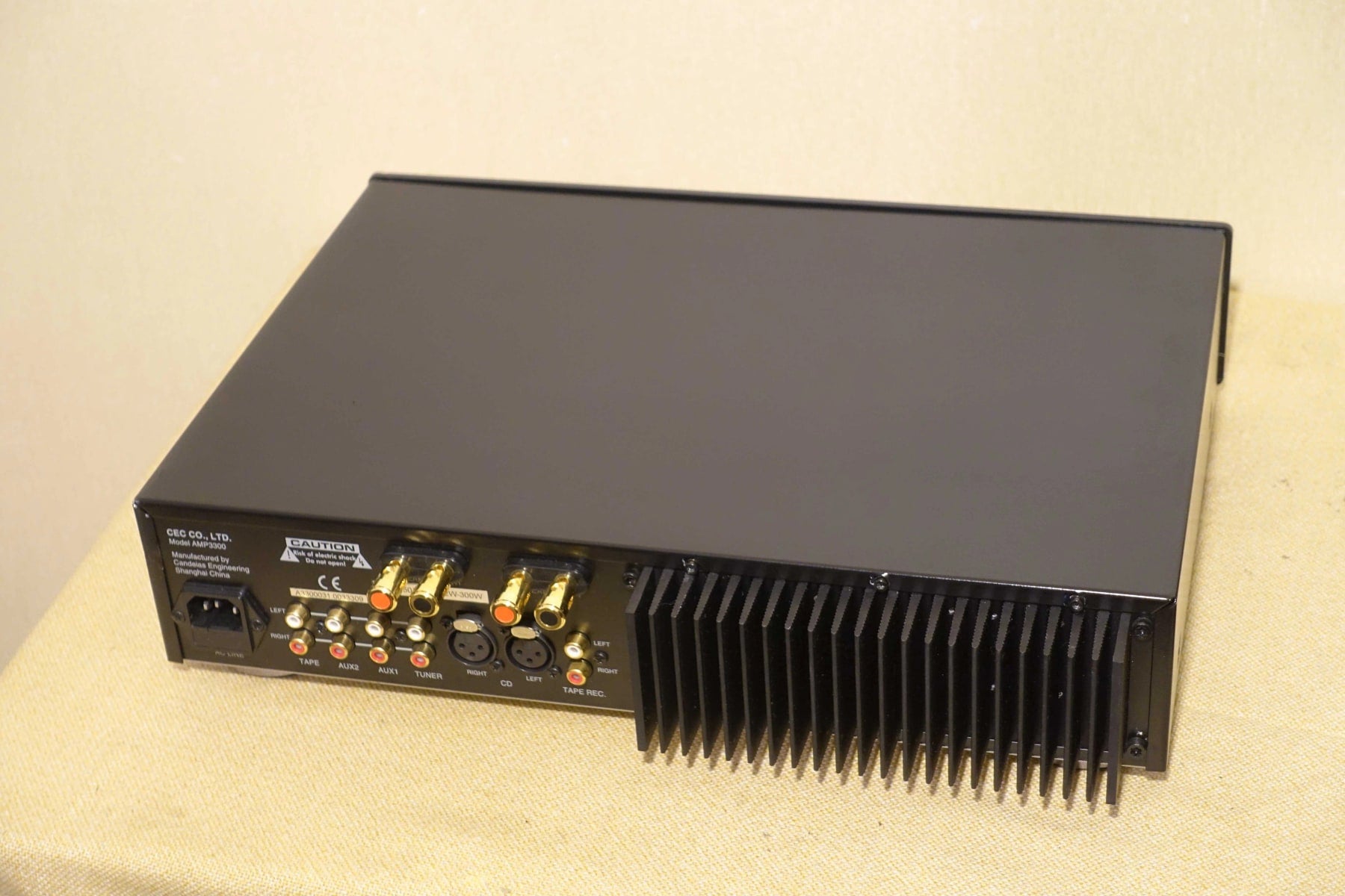 CEC AMP-3300 Rare Vintage Power Amplifier Warranty Tested Class A Stereo