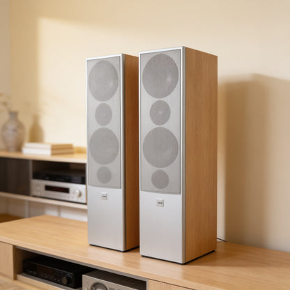 Canton LE 107 Rare Vintage Floorstanding Speakers Working Stereo Hi-Fi