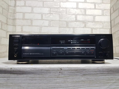 Kenwood KX-7030 Rare Vintage Cassette Deck Tested Working 3-Head Dual