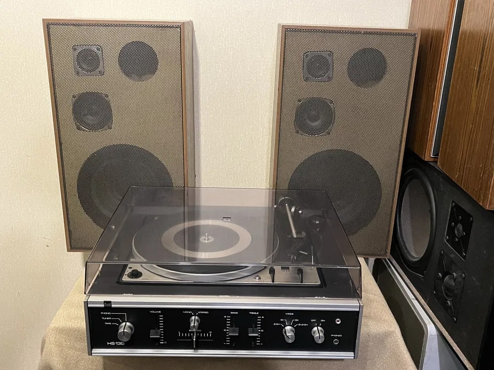 DUAL HS-135 / 1224 Rare Vintage Turntable Bundle Serviced Warranty Serviced