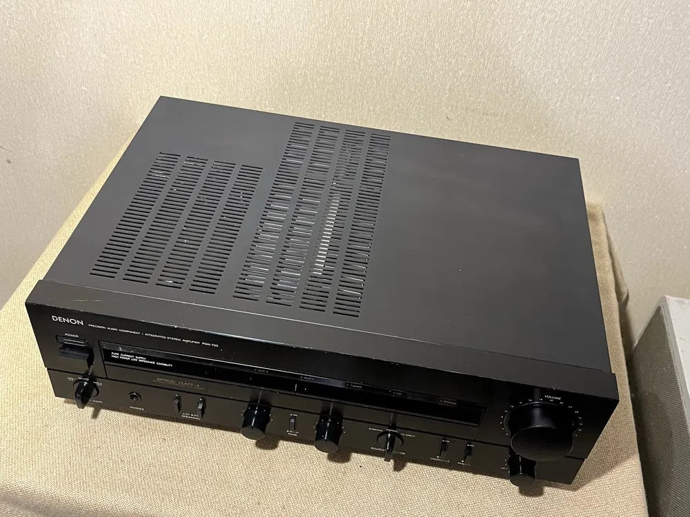 Denon PMA-720 Rare Vintage Integrated Amplifier Tested Stereo Hi-Fi Analog