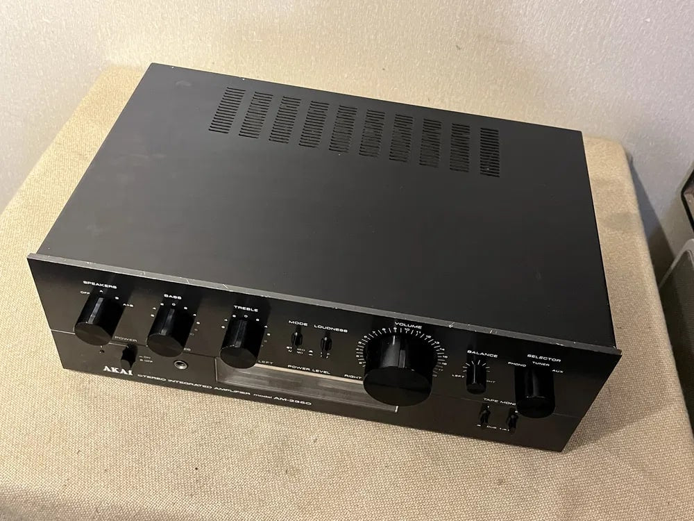 AKAI AM-2350 Rare Vintage Integrated Amplifier Tested Hi-Fi Stereo Warranty