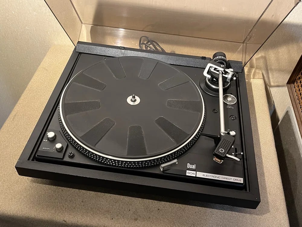 DUAL CS-604 Rare Vintage Turntable Serviced Warranty Direct Drive Tested