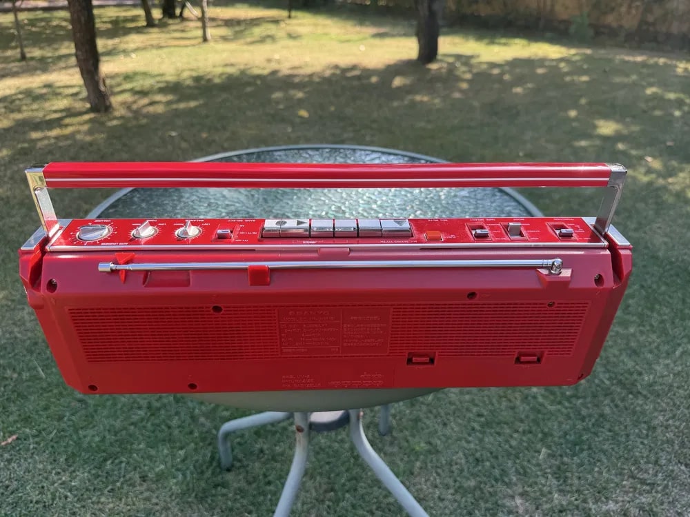 Sanyo U4ss Rare Vintage MINT Boombox Tested Portable Cassette Player