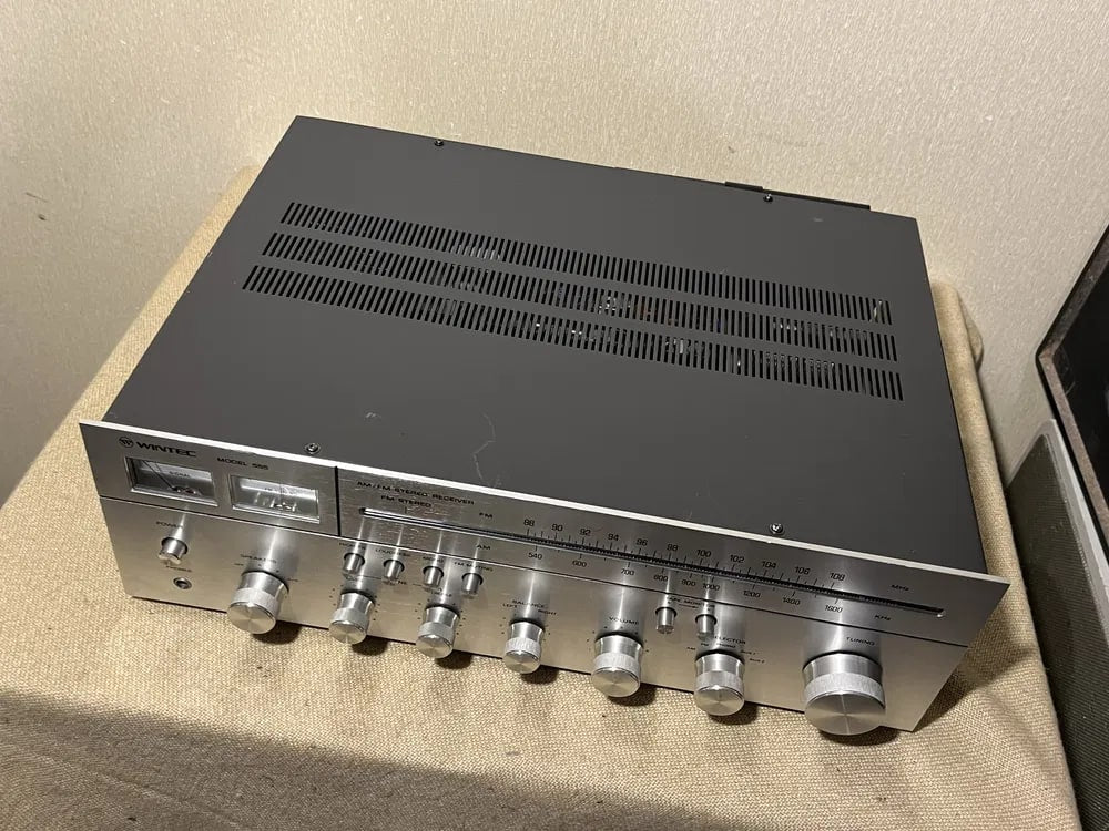 WINTEC 555 Rare Vintage Stereo Receiver Serviced Tested Phono Serviced Warranty