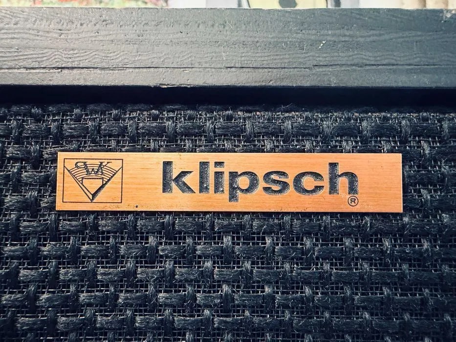 Klipsch Heresy I Exstra Rare Vintage 1979 Horn Speakers HBB USA Pair Warranty