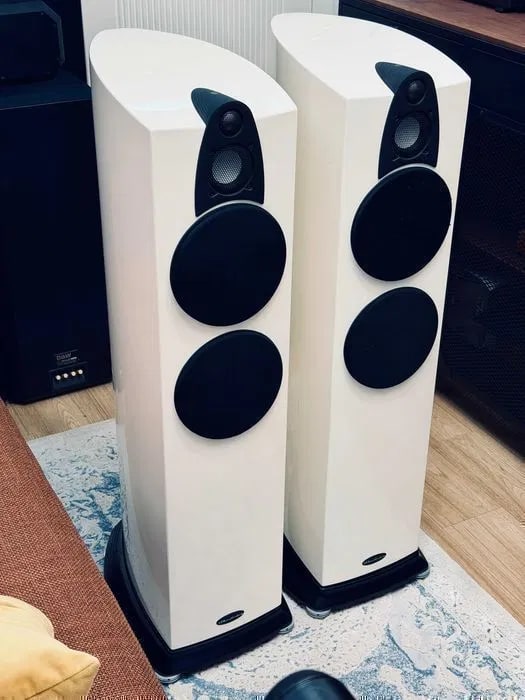 Wharfedale Jade 5 Rare England Floor Boxed Speakers Warranty White Gloss