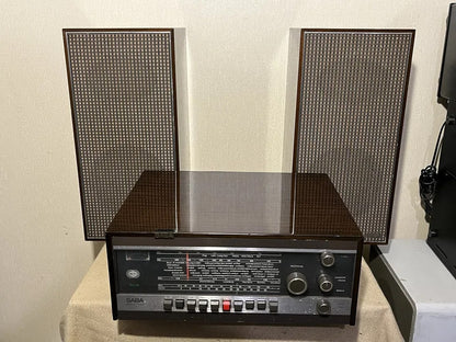 SABA STUDIO 2 Rare Vintage Stereo Receiver Germanium Transistor Analog