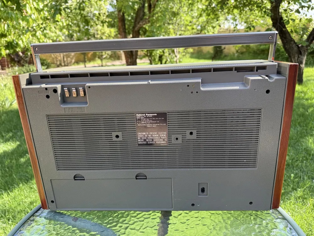 National Panasonic RX-5700F Rare Vintage Boombox Getto blaster Serviced Warranty