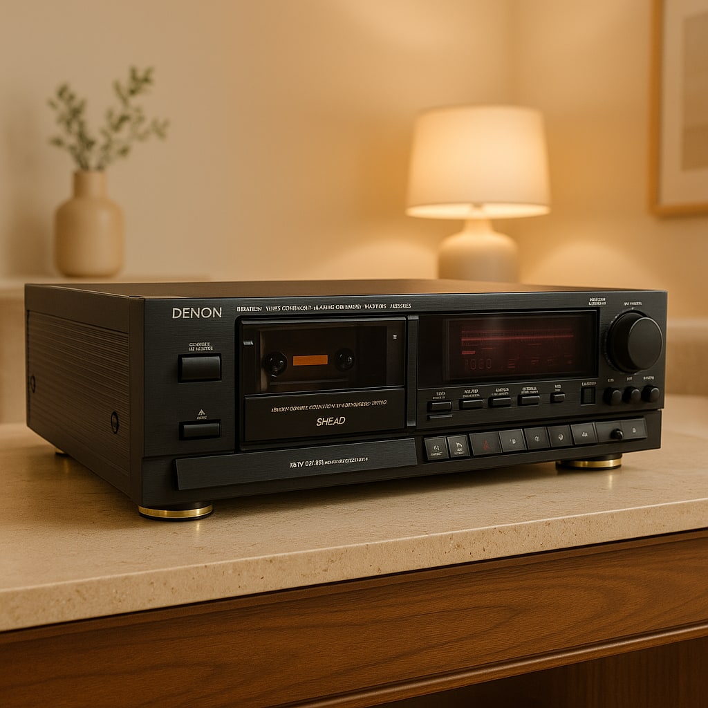 DENON DRM-700 Rare Vintage Cassette Deck 3-Head Dolby B/C HX Pro Warranty