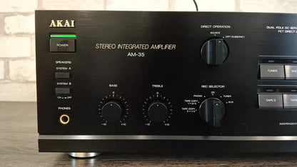 AKAI AM-35 Rare Vintage Stereo Amplifier Serviced Tested Hi-Fi Serviced