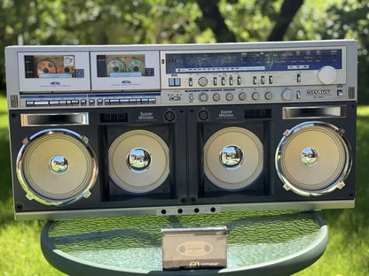 Sharp GF-1000 Rare Vintage Boombox Serviced Fully Working Cassette