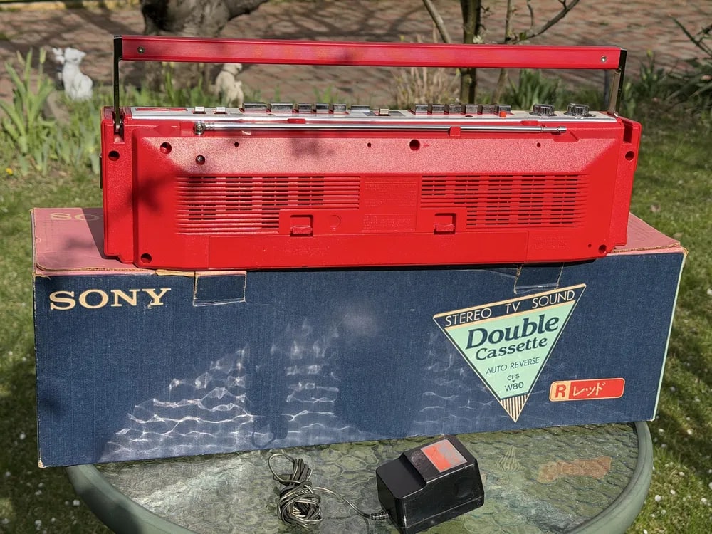 Sony CFS-80 Rare Vintage Mint Collectible Japan Boombox Cassette Tested Warranty