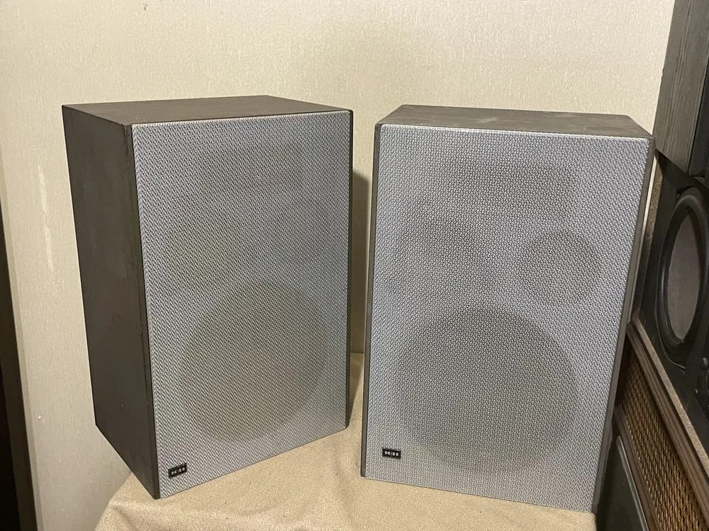 KLEIN+HUMMEL OY Rare Vintage Active Studio Monitors Tested Working Germany