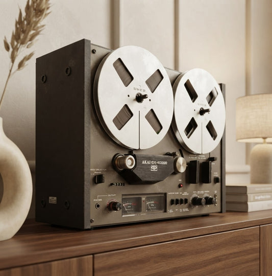 AKAI GX-4000D Rare Vintage Reel-to-Reel Tape Recorder Serviced