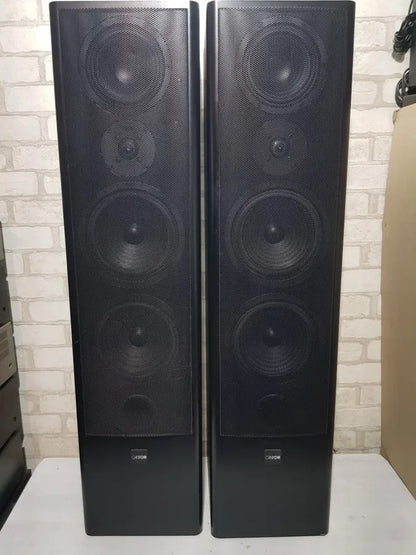 Canton Fonum 701 Rare Vintage Floorstanding Speakers Tested Hi-Fi 3-Way