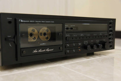 Nakamichi 680ZX Rare Vintage MINT Cassette Deck Serviced Tested 2-Speed Auto