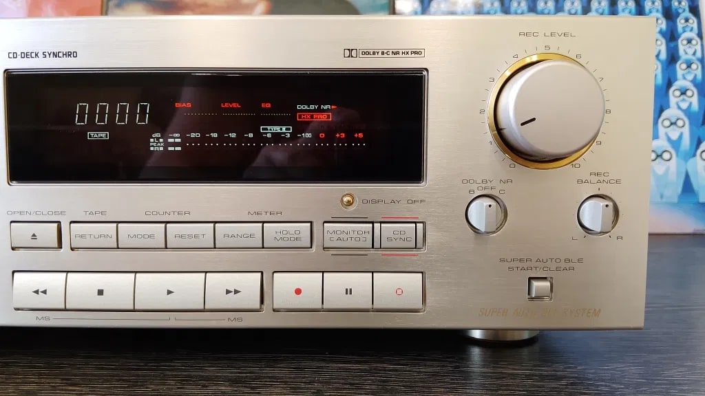 Pioneer CT-S610 Rare Vintage Stereo Cassette Deck Serviced Tested Hi-Fi