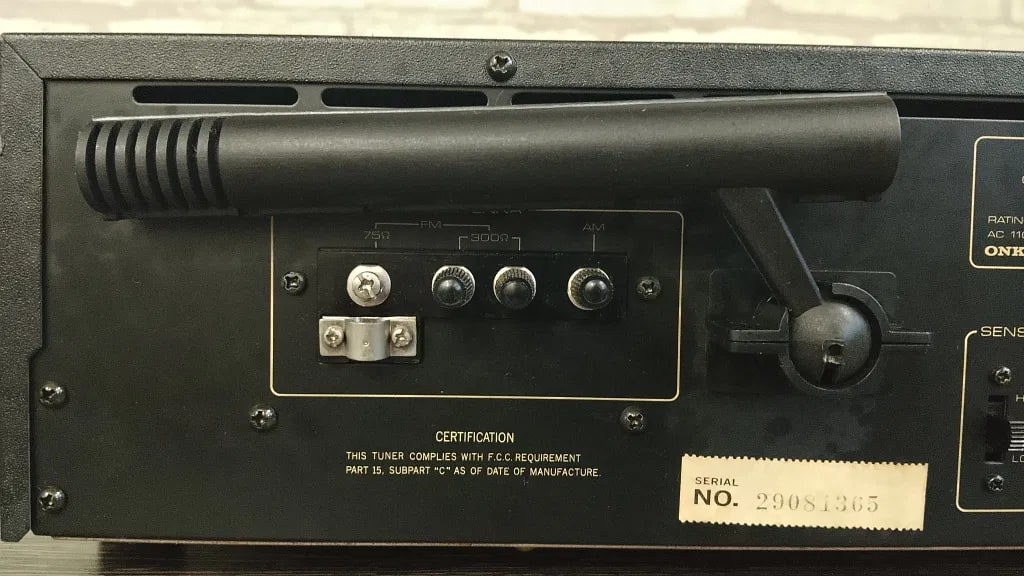 ONKYO T-4090 Rare Vintage MINT Stereo Tuner Warranty Tested FM/AM