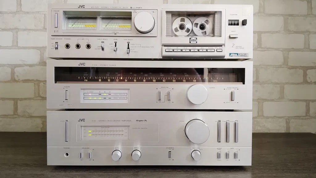 JVC A-X1 / T-X1L / KD-A33 Rare Vintage Audio Component Set Serviced Serviced