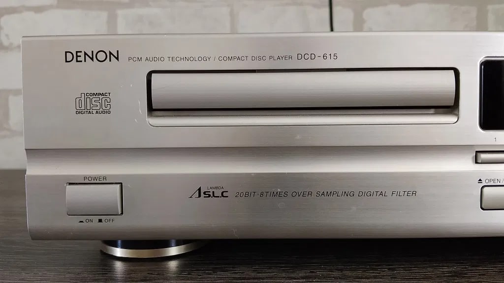 Denon DCD-615 Rare Vintage CD Player Serviced Warranty Tested Compact Disc