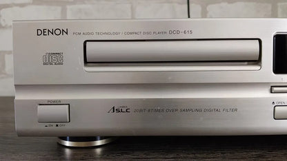 Denon DCD-615 Rare Vintage CD Player Serviced Tested Compact Disc
