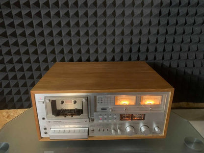 Hitachi D-5500 Rare Vintage Cassette Deck Serviced + Remote + 100 days