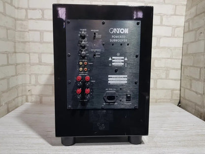 Canton AS 225 SC Rare Vintage Active Subwoofer Tested Working Hi-Fi