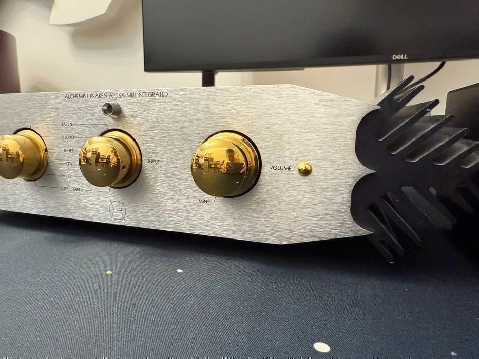 Alchemist Kraken APD6A MkII Rare Vintage MINT Integrated Amplifier Warranty