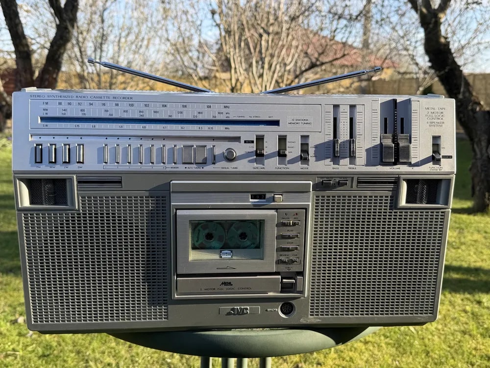 JVC M-80L Rare Vintage Boombox Getto blaster Tested Warranty