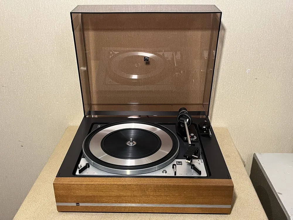 DUAL 1218 Rare Vintage Turntable / Receiver / Speakers Set Warranty Tested Hi-Fi