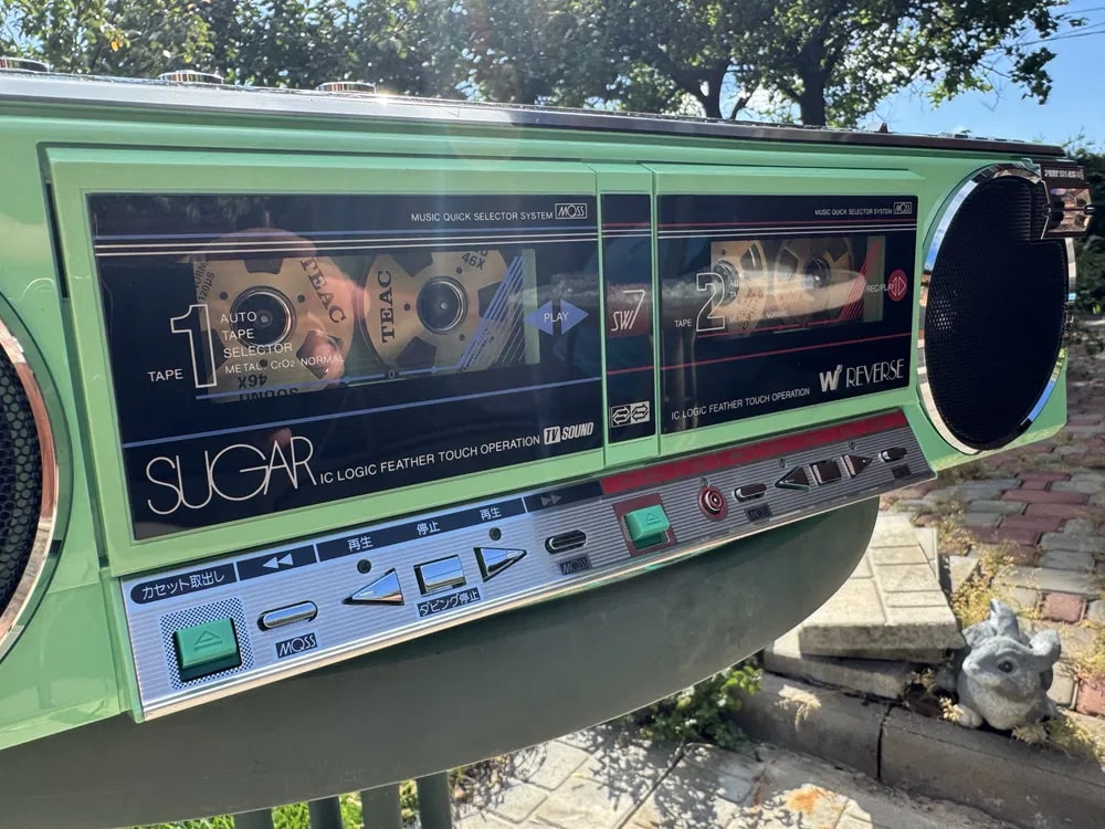 Toshiba RT-SW7 Rare Vintage MINT Boombox Serviced Warranty Working Serviced