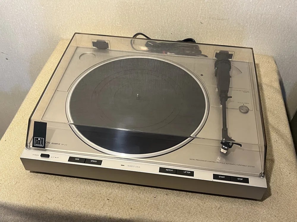 Denon DP-21F Rare Vintage MINT Turntable Working Direct Drive Quartz