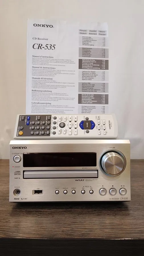 Onkyo CR-535 Rare Vintage CD Receiver Tested Hi-Fi Stereo