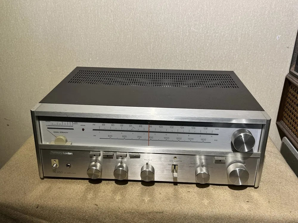 Harman/Kardon HK-450 Rare Vintage MINT Stereo Receiver Warranty Working Phono