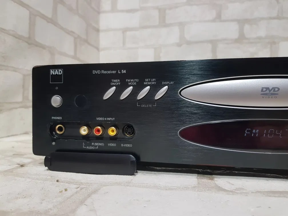 NAD L54 Rare Vintage DVD Receiver Tested Working Stereo Hi-Fi CD Player