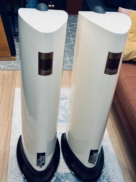 Wharfedale Jade 5 Rare England Floor Boxed Speakers Warranty White Gloss