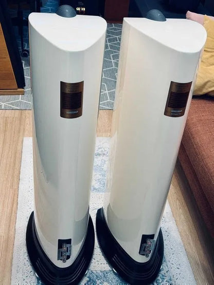 Wharfedale Jade 5 Rare England Floor Boxed Speakers Warranty White Gloss