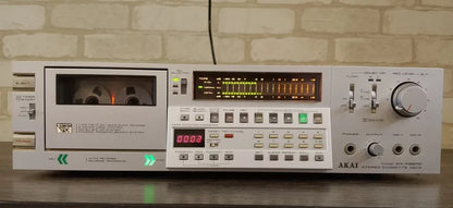 AKAI GX-F66RC Rare Vintage Cassette Deck Tested Auto Reverse Serviced