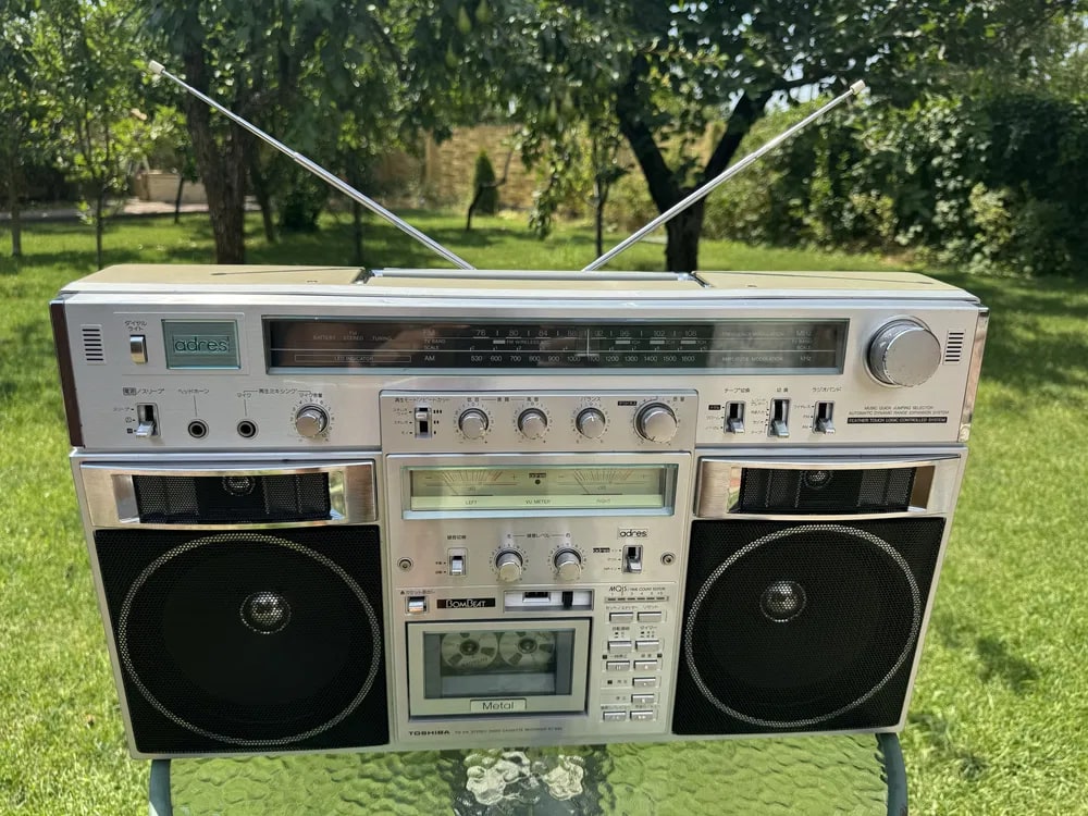 Toshiba RT-S90 Rare Vintage Boombox Serviced Tested Stereo Cassette Portable
