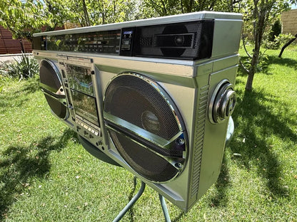 Sharp GF-535 Rare Vintage Boombox Japan Serviced 220V Cassette Deck