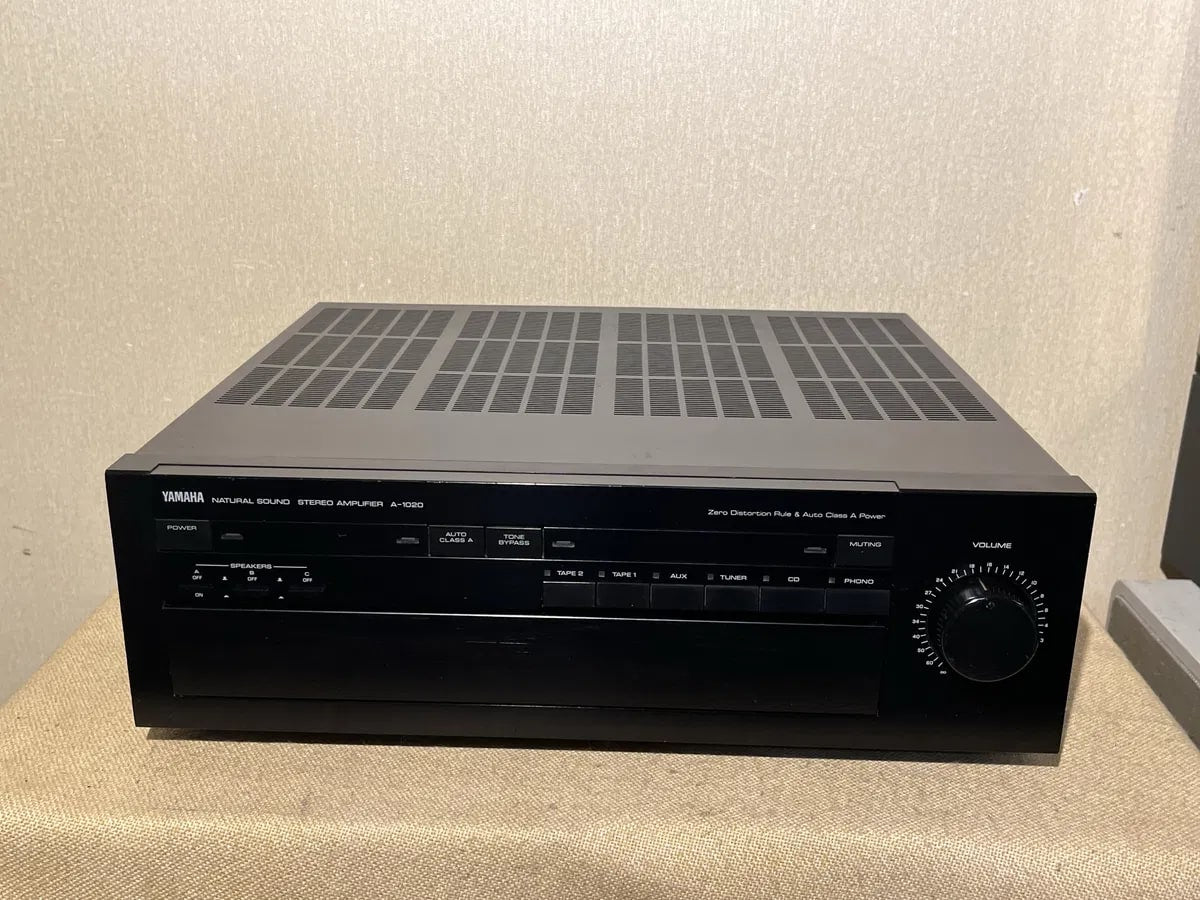 Yamaha A-1020 Rare Vintage Stereo Integrated Amplifier Natural Sound