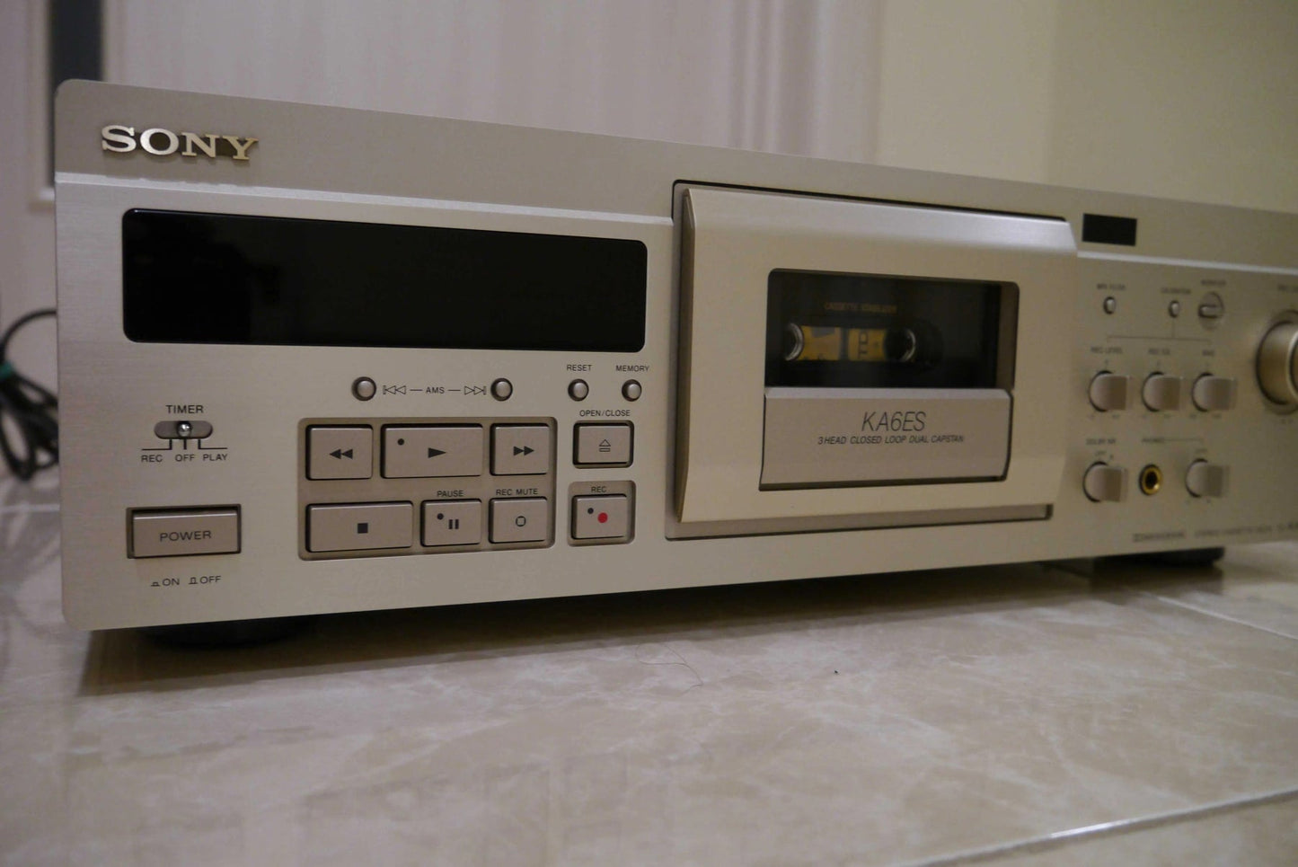 Sony TC-KA6ES Rare Vintage MINT Cassette Deck 220V Serviced  Warranty