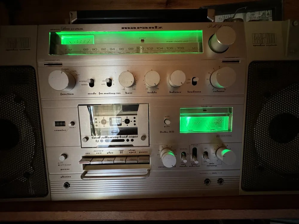 Marantz CRS-7000 Rare Vintage Japan Boombox Getto blaster Warranty Serviced