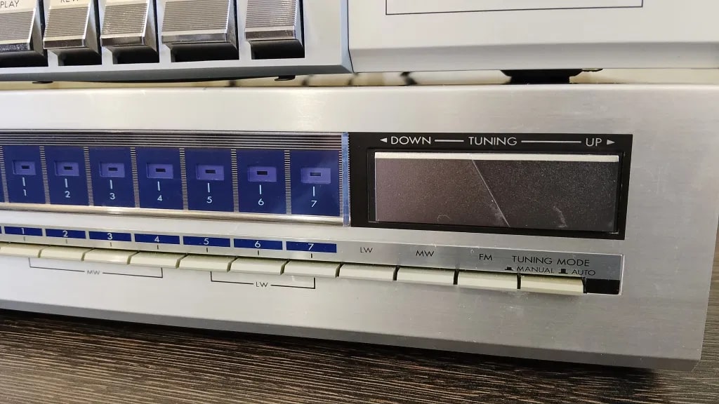 JVC KD-V22 +T-X22L Rare Vintage Set Cassette Deck Tuner Serviced Warranty