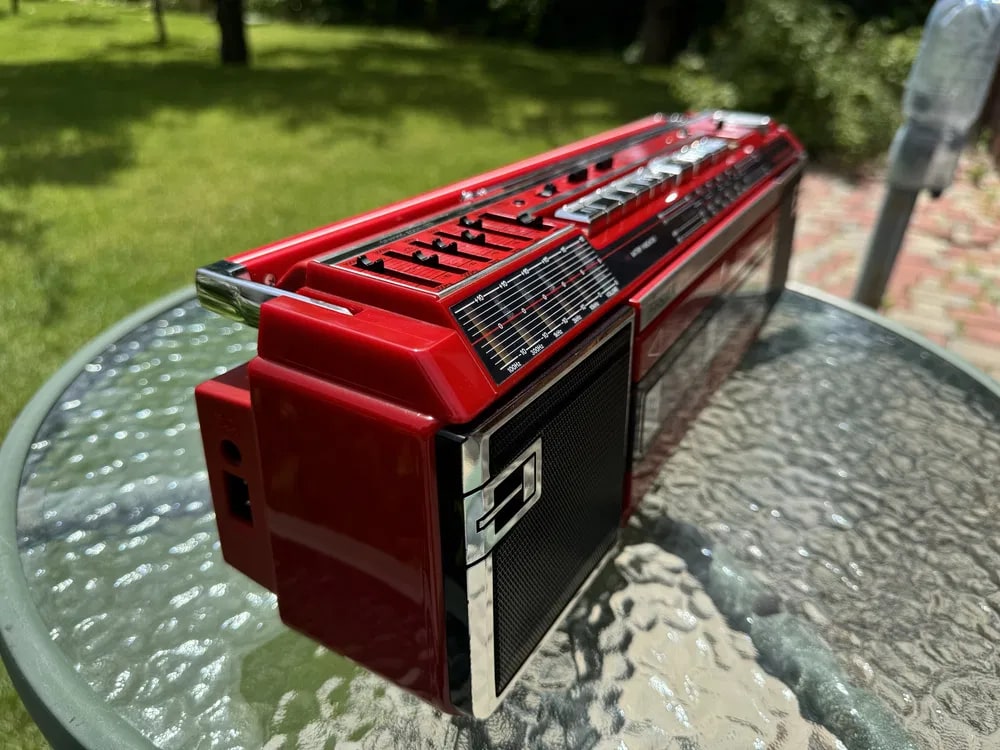 Fisher PHW545L Rare Vintage Boombox Tested Cassette Stereo Warranty